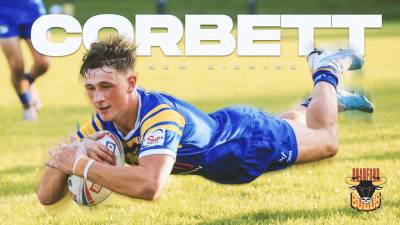 CORBETT JOINS THE BULLS