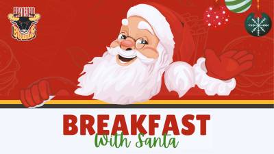 ENJOY BREAKFAST WITH SANTA AT THE BULLS!