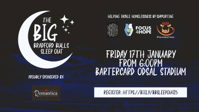 THE BIG BRADFORD BULLS SLEEP OUT RETURNS!