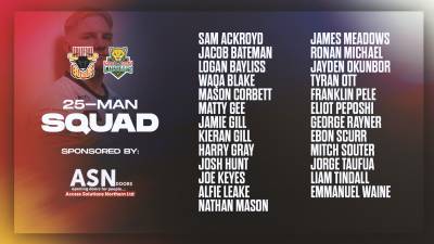 NOBLE NAMES SQUAD FOR CITY OF CULTURE CLASH