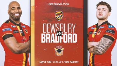 DEWSBURY TICKETS NOW ON SALE