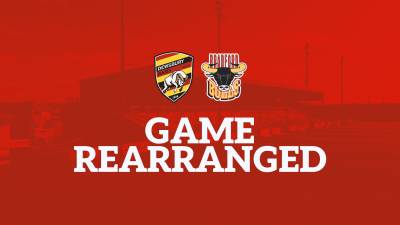 DEWSBURY CLASH REARRANGED