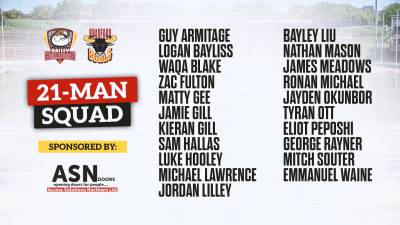 NOBLE NAMES ASN DOORS SQUAD FOR BULLDOGS CLASH