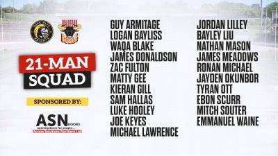 NOBLE NAMES ASN DOORS SQUAD FOR SEMI FINAL