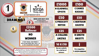 WEEK 1 WINNERS