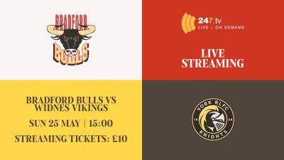 BULLS VS KNIGHTS TO BE STREAMED