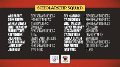 SCHOLARS SQUAD NAMED FOR LEIGH CLASH