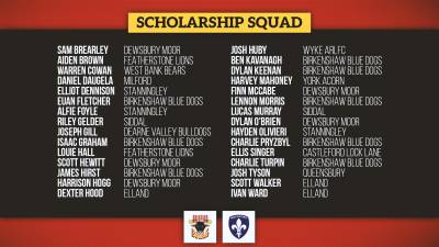 SCHOLARS SQUAD FOR TRINITY CLASH