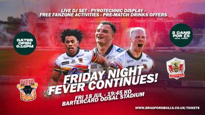 FRIDAY NIGHT FEVER CONTINUES!