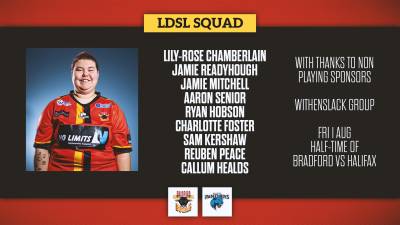 LDSL SQUAD NAMED FOR PANTHERS CLASH