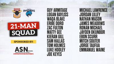 NOBLE NAMES ASN DOORS SQUAD FOR DERBY DAY