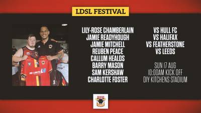 LDSL SQUAD NAMED FOR WAKEFIELD FESTIVAL