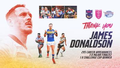 JAMES DONALDSON ANNOUNCES RETIREMENT