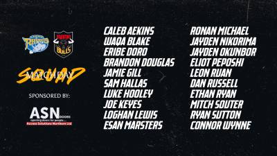 HAGGERTY NAMES 20-MAN SQUAD FOR RHINOS CLASH